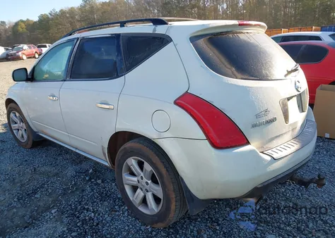 2006 Nissan Murano Sl from USA, damaged, VIN JN8AZ08T66W402818